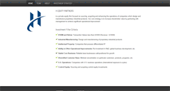 Desktop Screenshot of hequitypartners.com