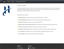 Tablet Screenshot of hequitypartners.com